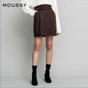 Moussy Woolen Skirt
